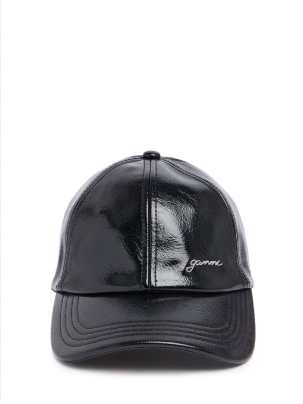 Ganni Signature Naplack Hat